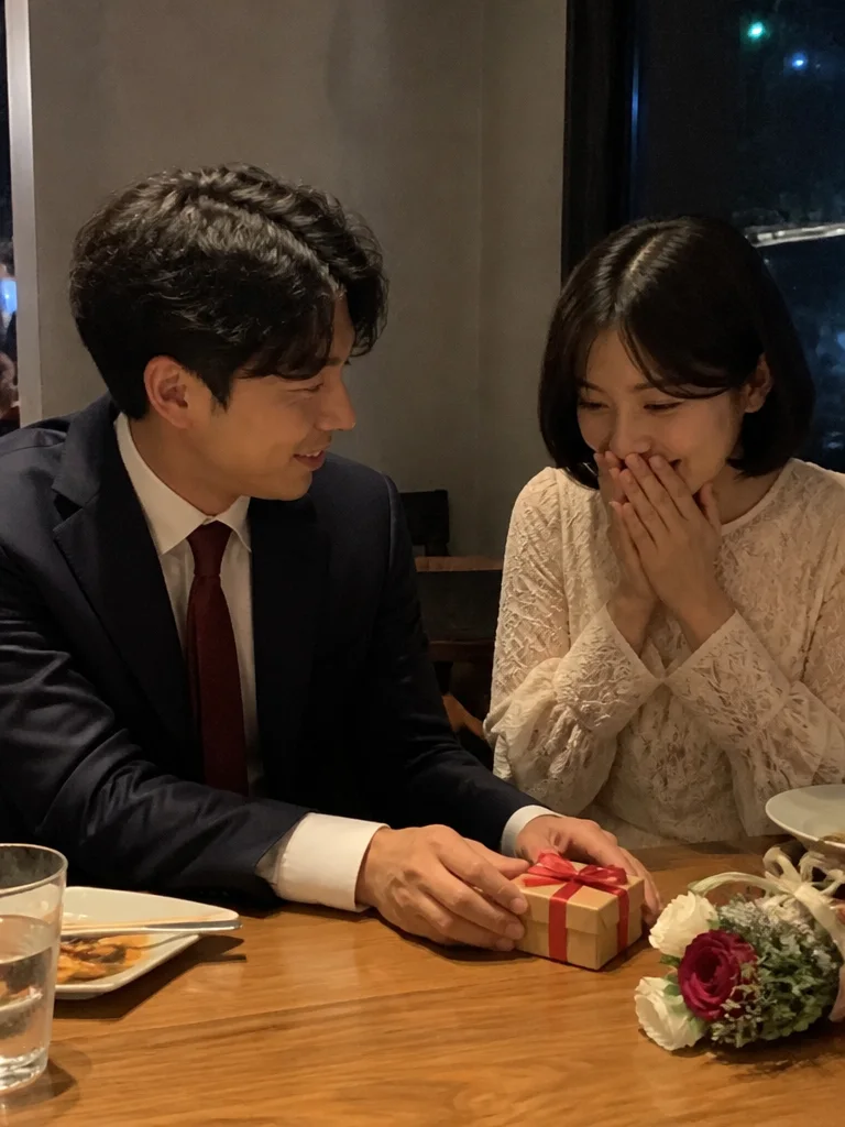 빨간 리본 상자