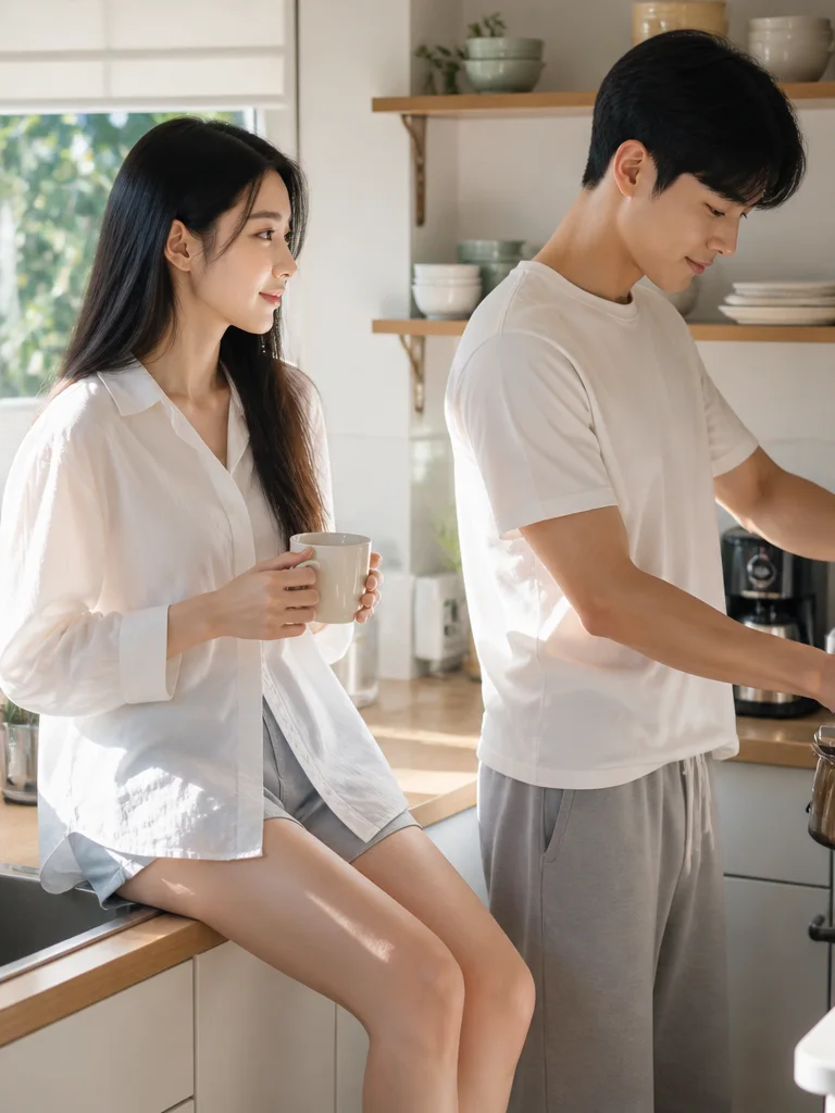 아침 부엌