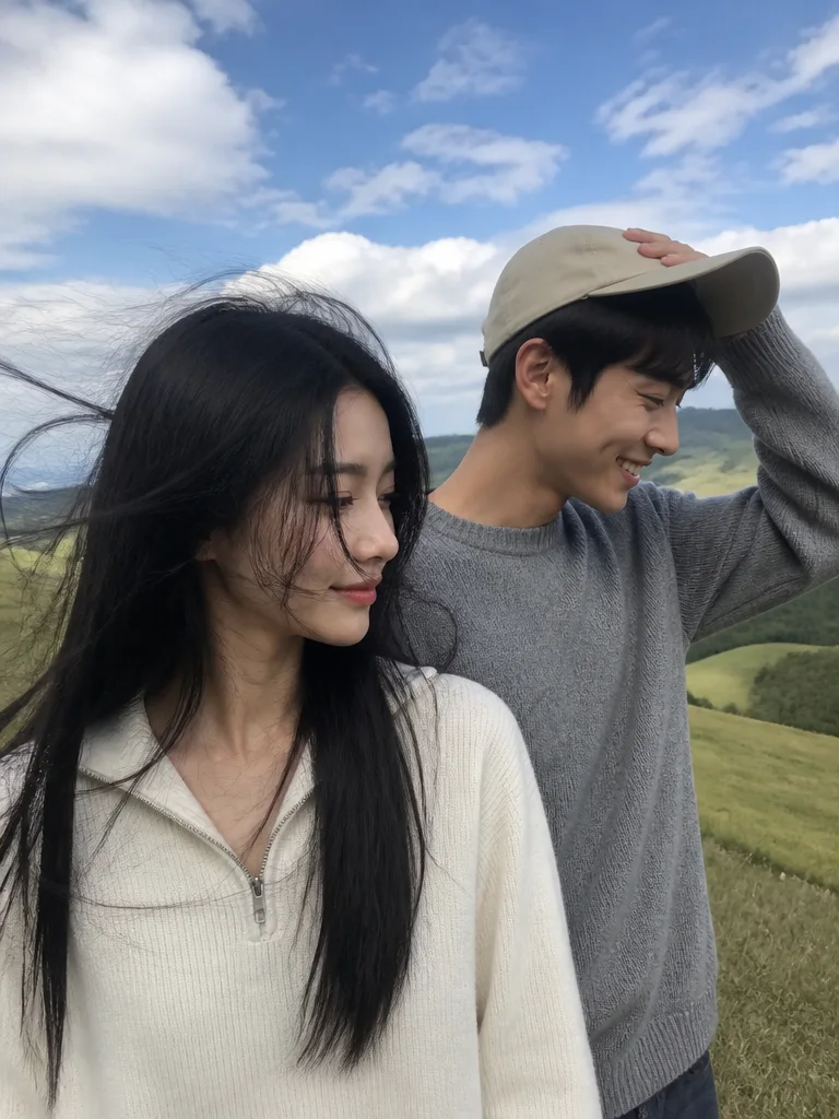 바람 부는 언덕