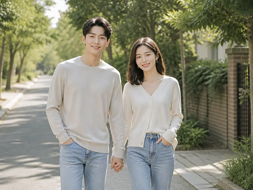 초록 그늘 아래